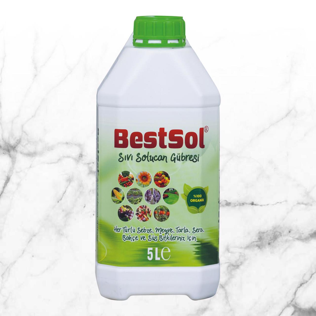 Bestsol Sıvı Solucan Gübresi (5 Litre)