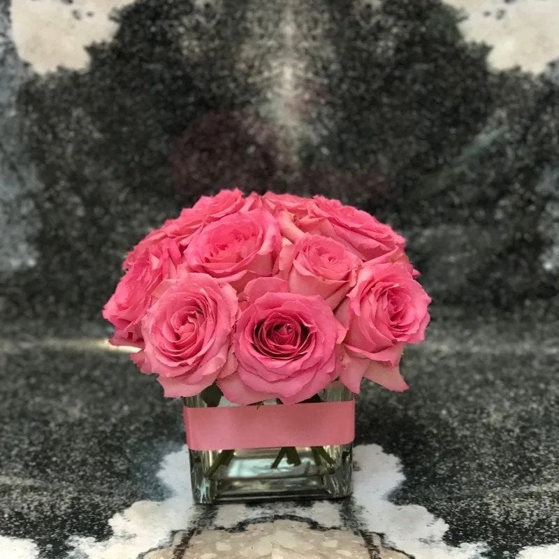 Tüplü Yediveren Yediveren Toz Pembe Bonica Gül Fidanı