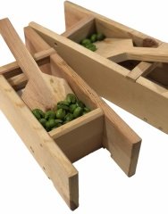 El Yapımı Ahşap Pratik Kolay Zeytin Kırma Makinesi Aleti 4 Adet